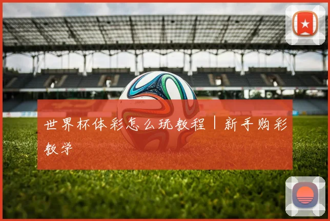 世界杯体彩怎么玩教程｜新手购彩教学